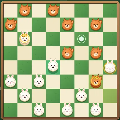 Bunny Hop Checkers